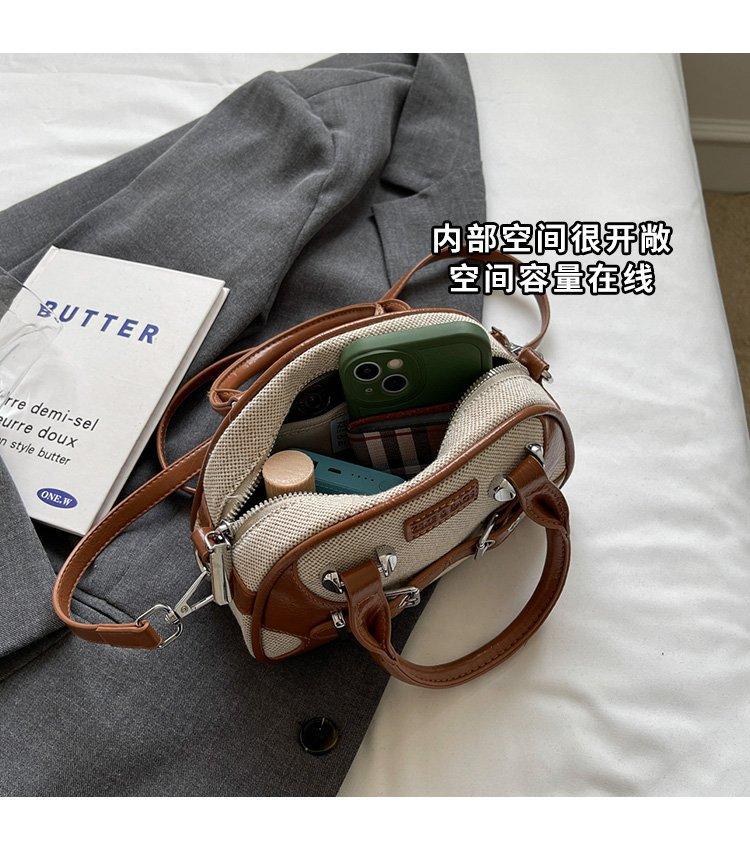 Shoulder handbag包包2024夏季新款手提包波士顿包时尚百搭潮流韩系女包高级感女包