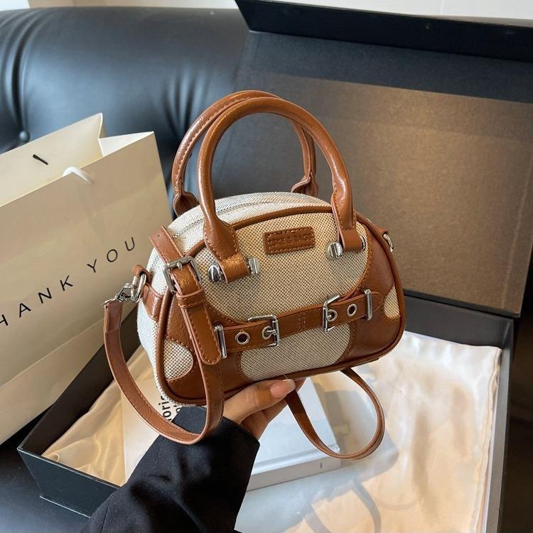 Shoulder handbag包包2024夏季新款手提包波士顿包时尚百搭潮流韩系女包高级感女包