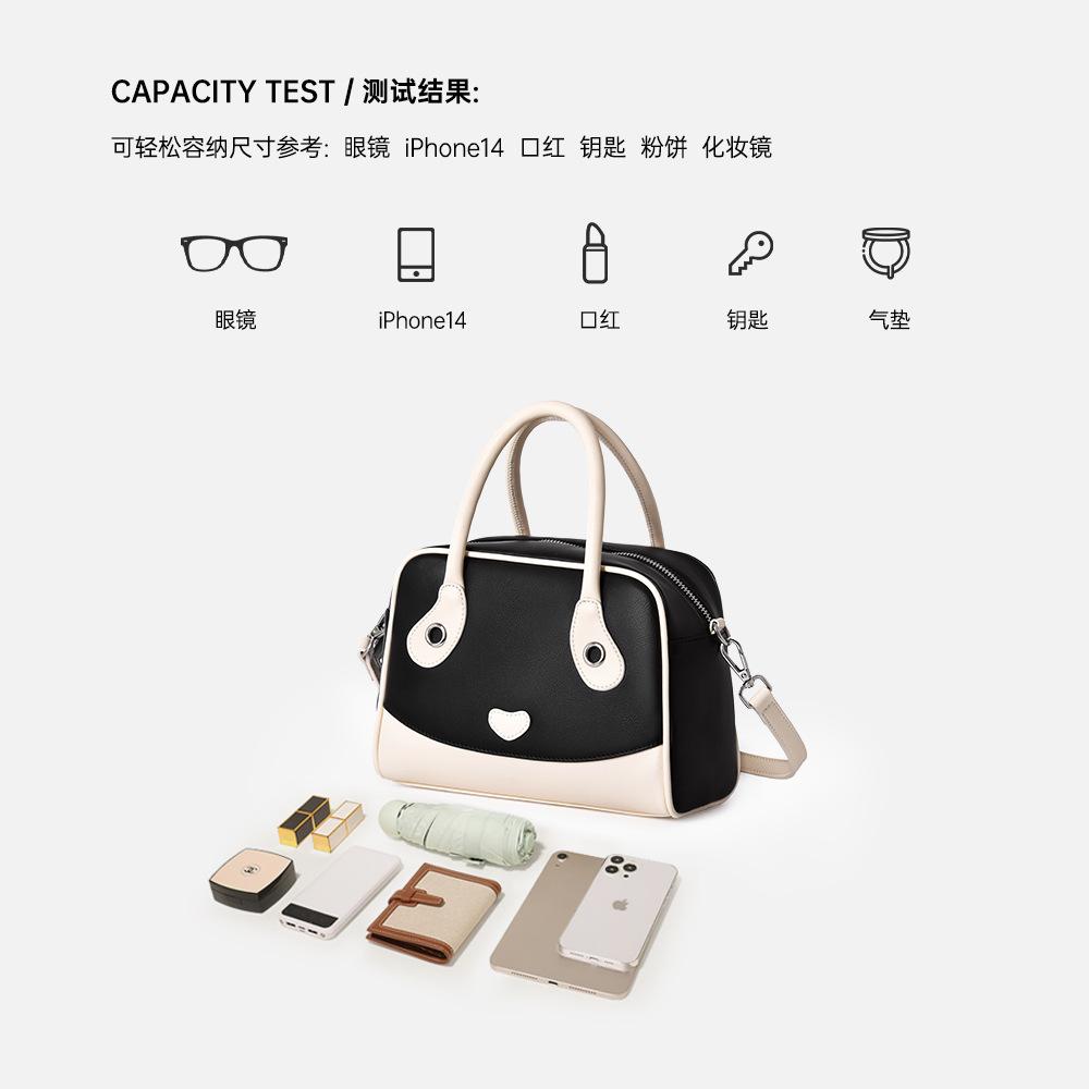 Shoulder handbag2024新款秋冬斜挎包女休闲可爱女包原创小众高级感手提包时尚女包