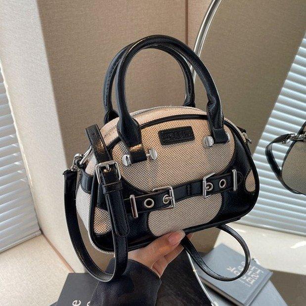 Shoulder handbag包包2024夏季新款手提包波士顿包时尚百搭潮流韩系女包高级感女包