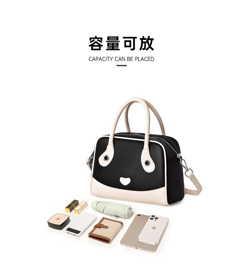 Shoulder handbag2024新款秋冬斜挎包女休闲可爱女包原创小众高级感手提包时尚女包