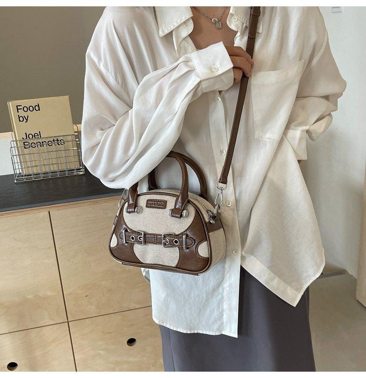 Shoulder handbag包包2024夏季新款手提包波士顿包时尚百搭潮流韩系女包高级感女包