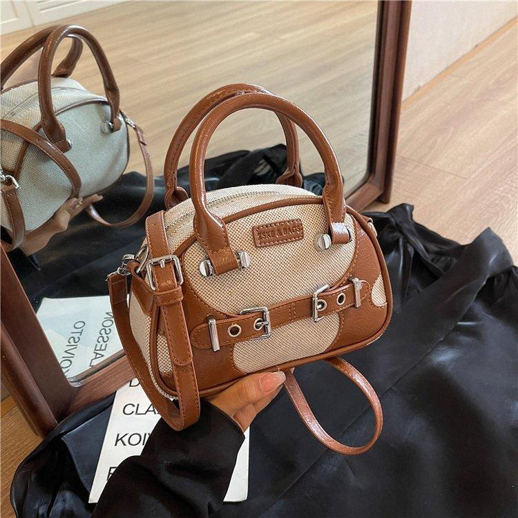 Shoulder handbag包包2024夏季新款手提包波士顿包时尚百搭潮流韩系女包高级感女包