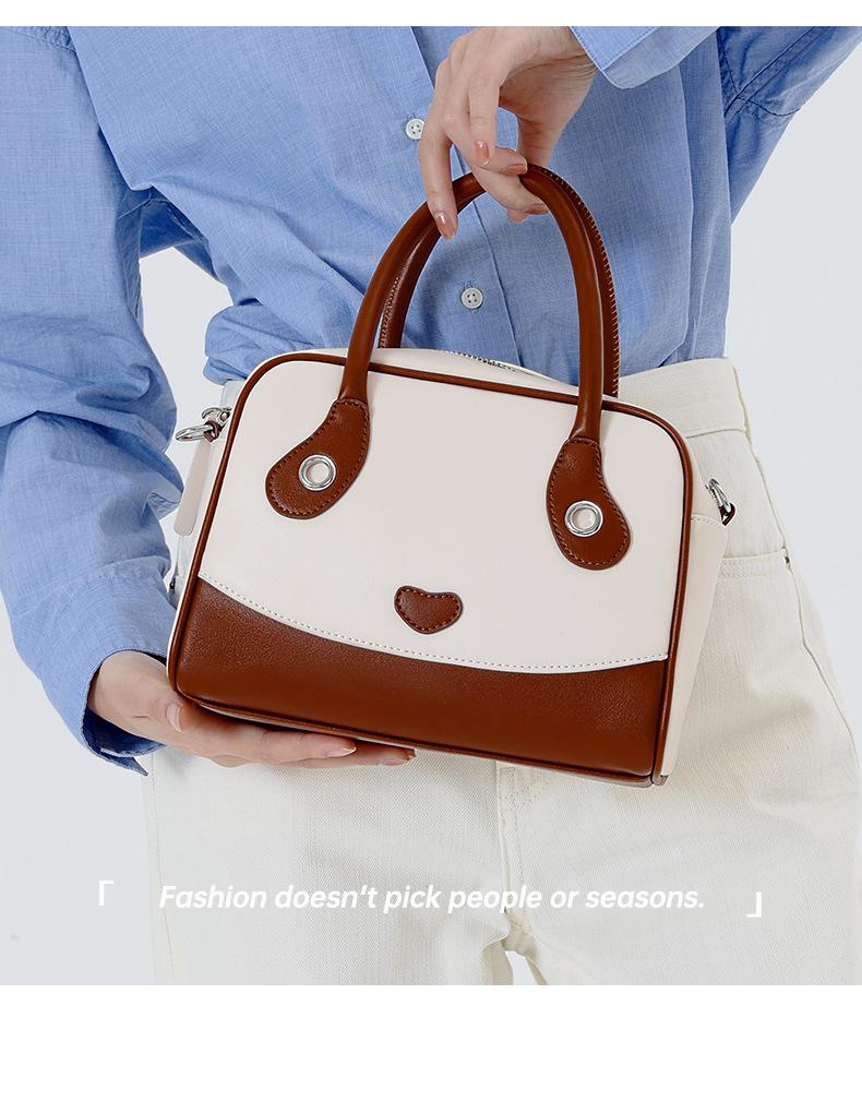 Shoulder handbag2024新款秋冬斜挎包女休闲可爱女包原创小众高级感手提包时尚女包