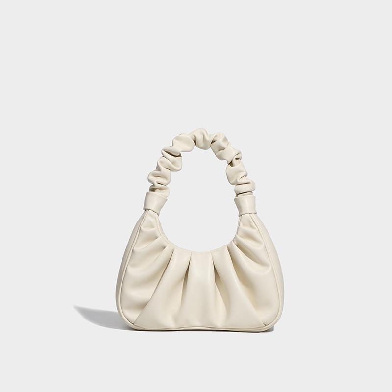 Shoulder handbag严选批发包包女2024新款小众设计时尚单肩腋下包高级感手提褶皱包