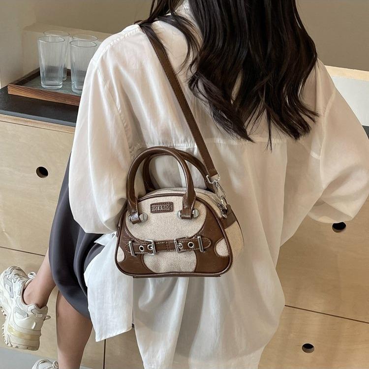 Shoulder handbag包包2024夏季新款手提包波士顿包时尚百搭潮流韩系女包高级感女包