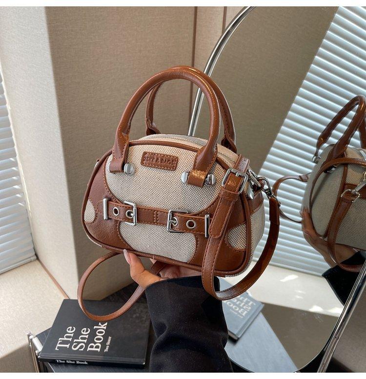 Shoulder handbag包包2024夏季新款手提包波士顿包时尚百搭潮流韩系女包高级感女包