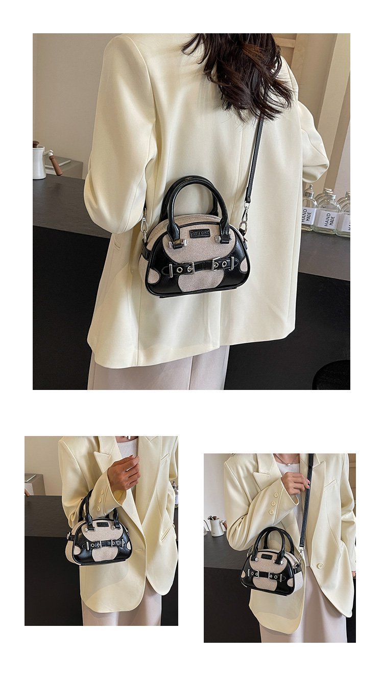 Shoulder handbag包包2024夏季新款手提包波士顿包时尚百搭潮流韩系女包高级感女包
