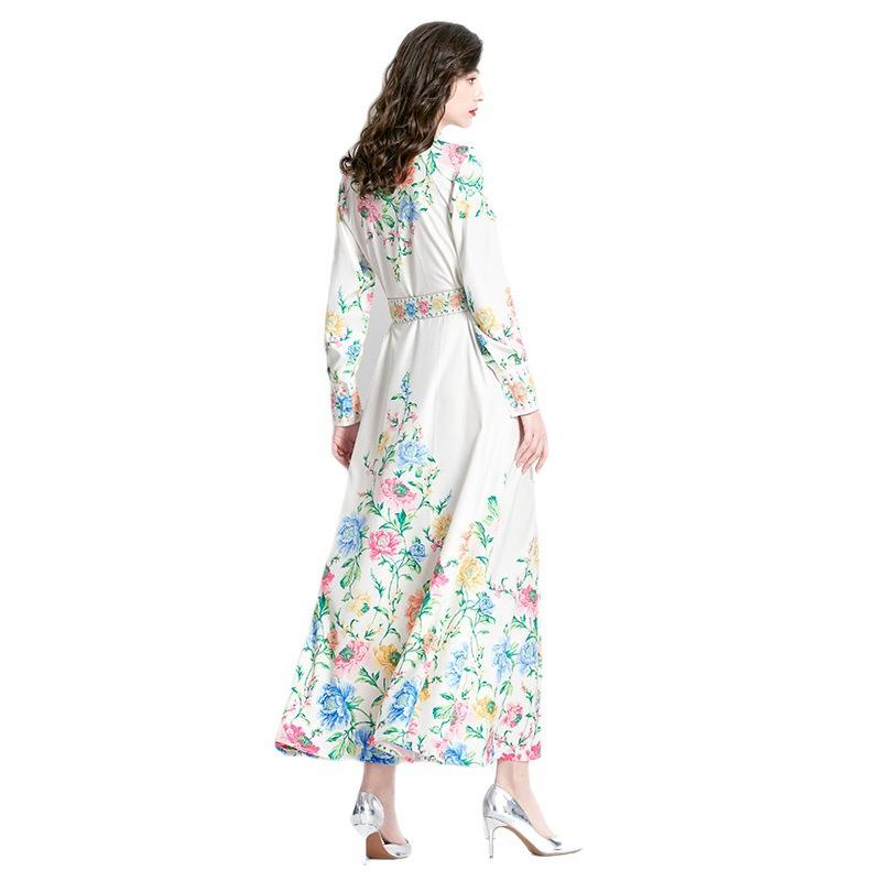 Romance with you D1 Lantern sleeve printed dress