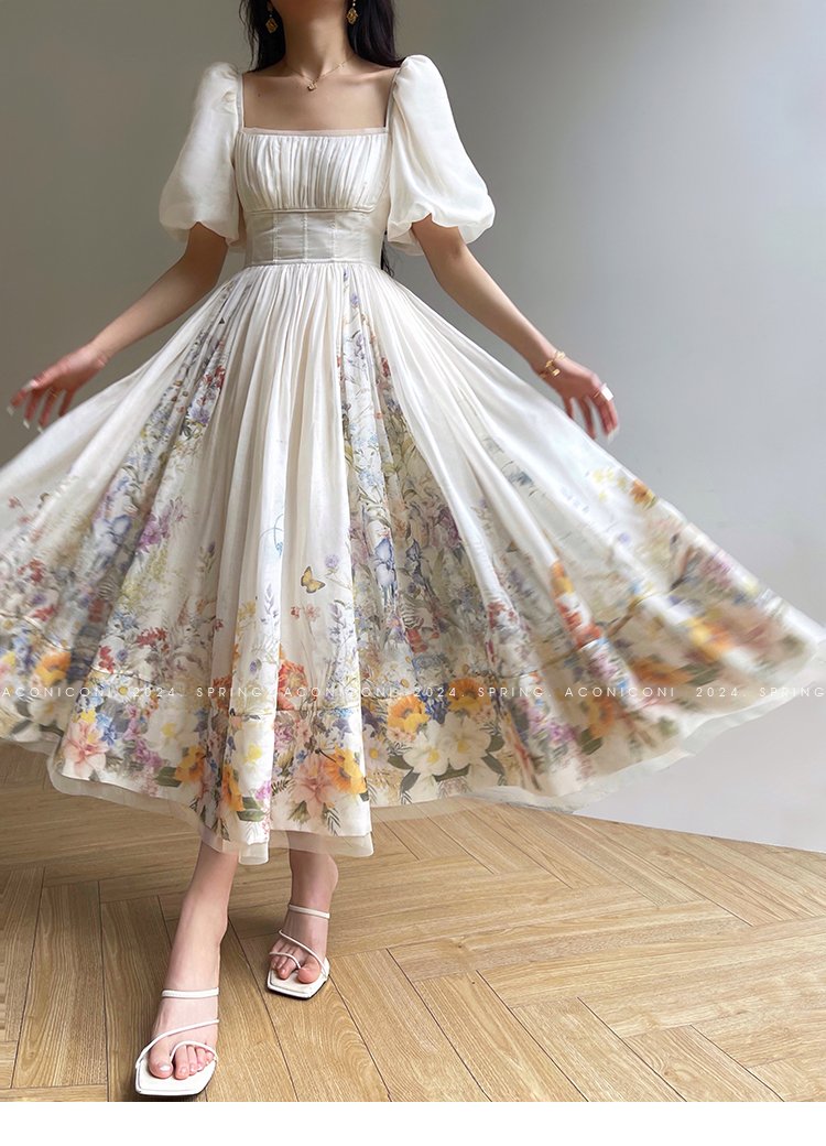 Party Slim Waist and Long Princess Skirt