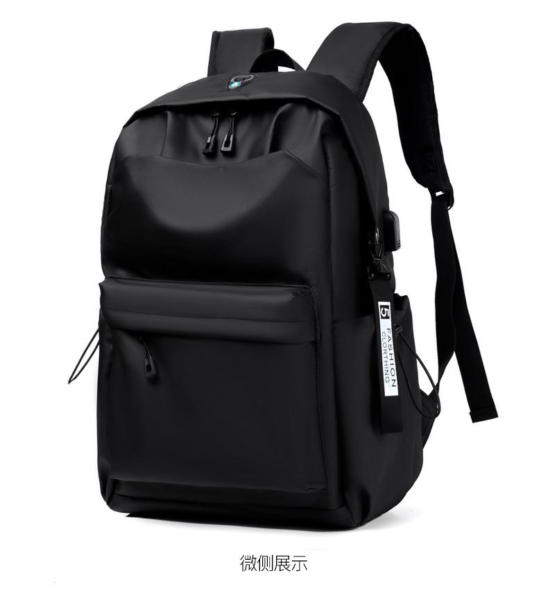 Backpack新款男士双肩背包大学生电脑包休闲旅行包简约轻便书包中学旅游包