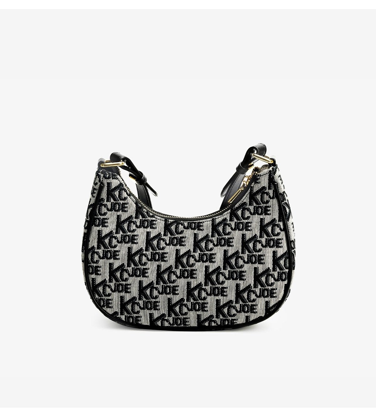 Sarah Embroidered High-grade Letter Jacquard Fabric Cross-body Bag