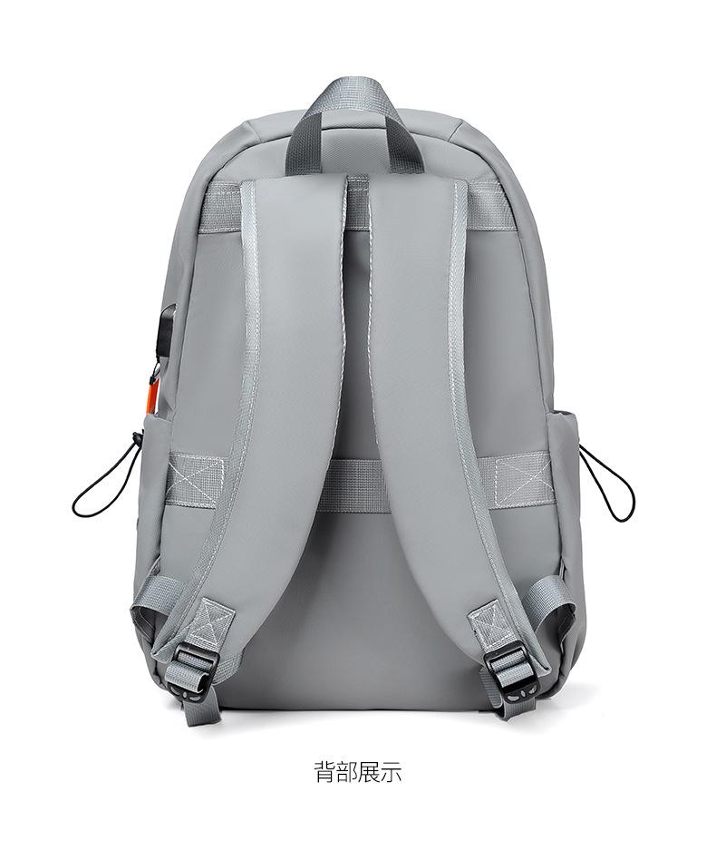 Backpack新款男士双肩背包大学生电脑包休闲旅行包简约轻便书包中学旅游包