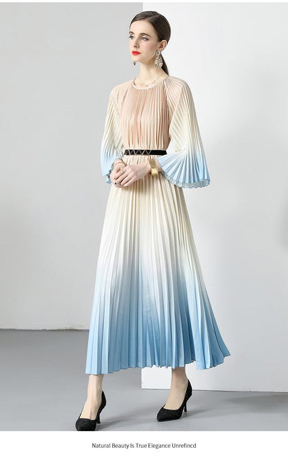 Romance with you D1 Organ pleated dress