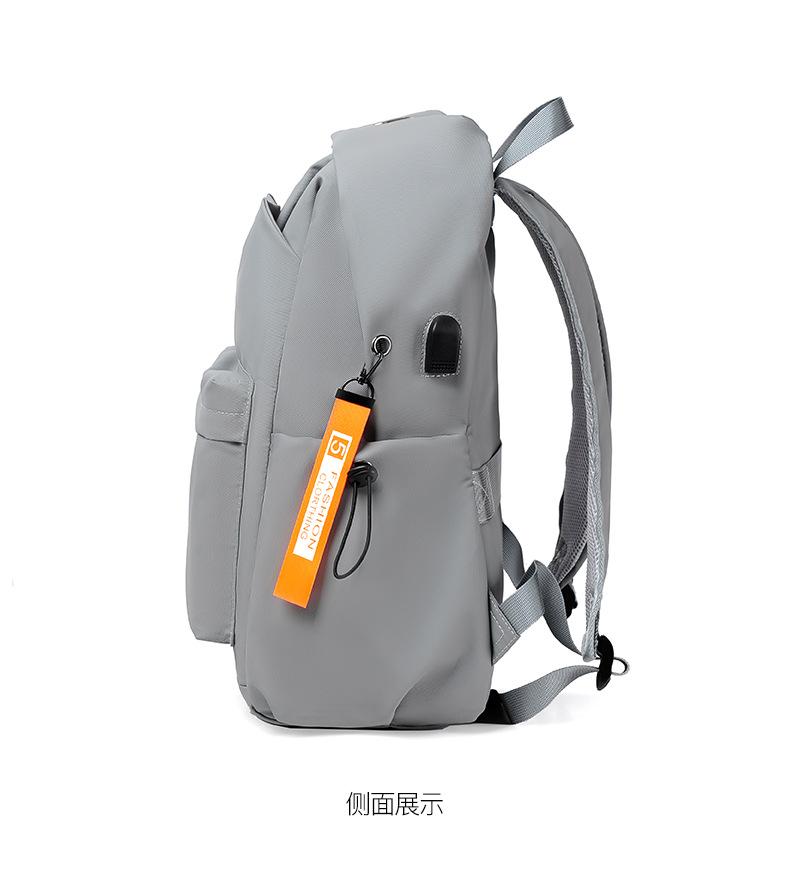 Backpack新款男士双肩背包大学生电脑包休闲旅行包简约轻便书包中学旅游包