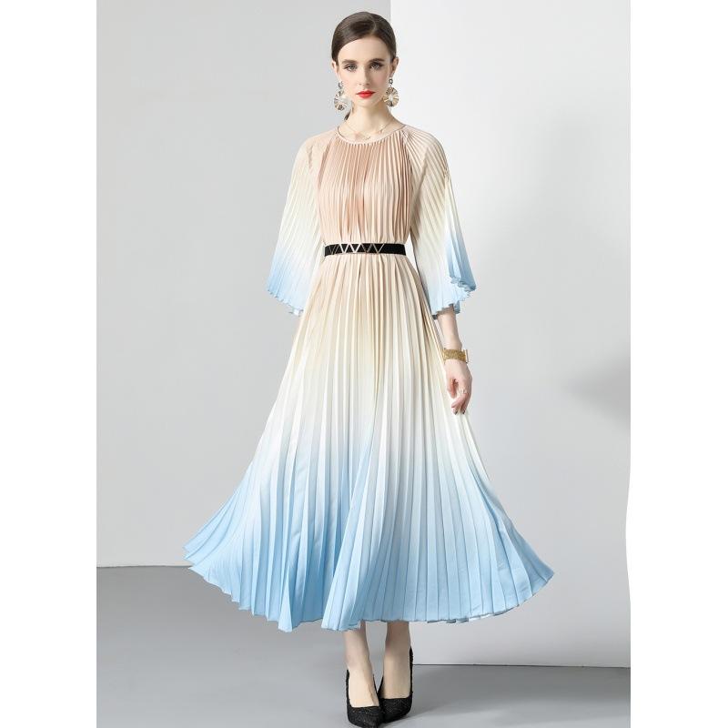 Romance with you D1 Organ pleated dress