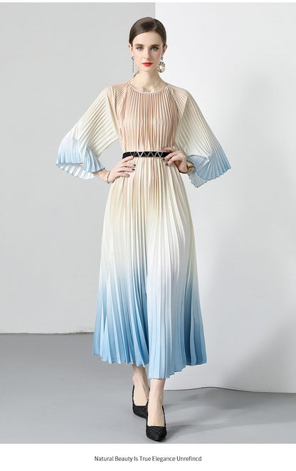 Romance with you D1 Organ pleated dress